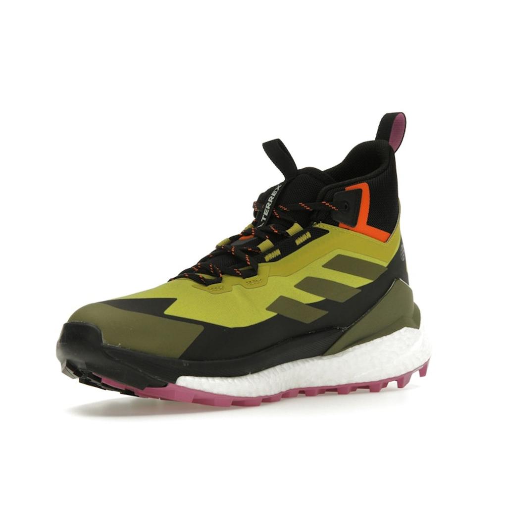 Adidas Terrex Free Hiker 2 GORE-TEX Pulse Olive Men Sneakers Green Focus-Olive Impact-Orange GV8900