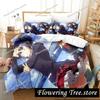 Anime Love, Chunibyo & Other Delusions Bedding Set Boys Girls Twin Queen King Size Duvet Cover Pillowcase Bed boys Adult