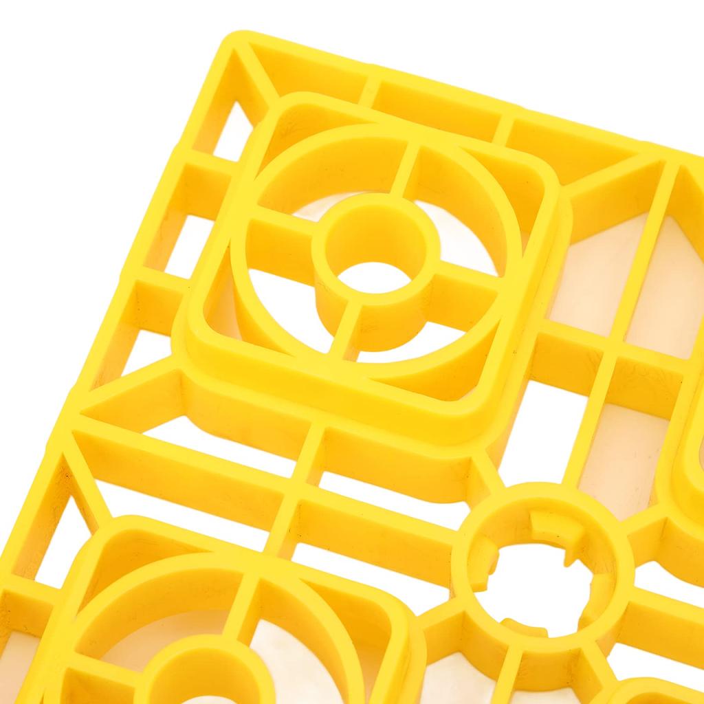 Heavy Duty Leveling Blocks, Camper Leveling Blocks, Anti-Slip Pad, Anti-Sinking Bottom, Durable, Ideal for