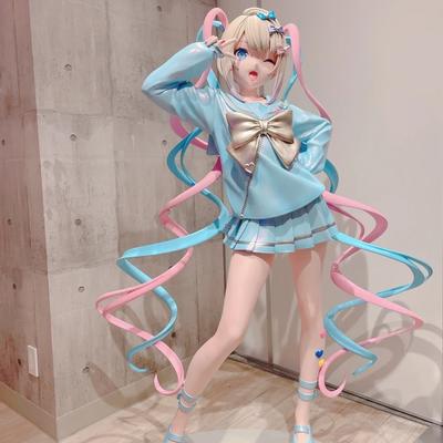 17cm Needy Girl Overdose Anime Figure Parade KAngel Action Figures Virtual Uploader PVC Collection Model Ornaments Toys