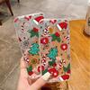 Popular Christmas mobile phone case 16Pro transparent case, suitable for iPhone16PM new TPU mobile phone case
