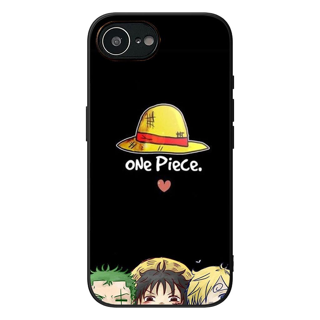 Cover for Apple iPhone 16 15 14 Plus 13 12 Mini 17 Pro Max + ProMax 16E Air 16+ 15+ Case Anime Luffy One Roronoa Zoro Piece
