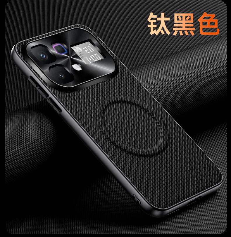 Applicable infinixnote11Pro mobile phone case sound transmission NOTE11pro star weave magnetic case fashionable and creative