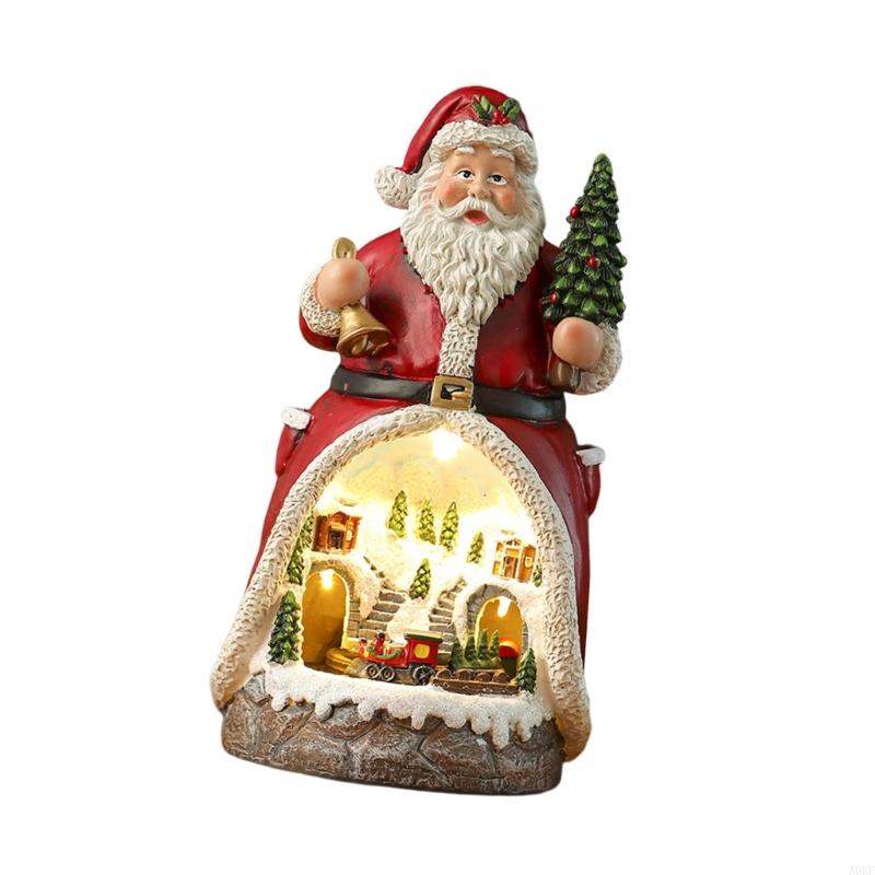Weihnachtsspielzeug Spieluhr Weihnachtshütte Harz Spieluhr mit Zug A0KF