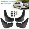 Splash Guards Front Rear Fender for SKODA OCTAVIA A5 2005-2013 4 PCS Car Accessories Mudguards Car Mud