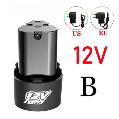 High Capacity 12v 2500mah Universal Rechargeable Battery For Power Tools Electric Screwdriver Electric Drill Li -Ion Battery