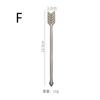Creative Bow and Arrow Fruit Stick 304 Stainless Steel Gold Plated Fruit Fork Coffee Honey Stirre