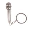 Creative Microphone Key Ring Fashion Pendent Key Chain Car Key Holder  Handbag Accessories