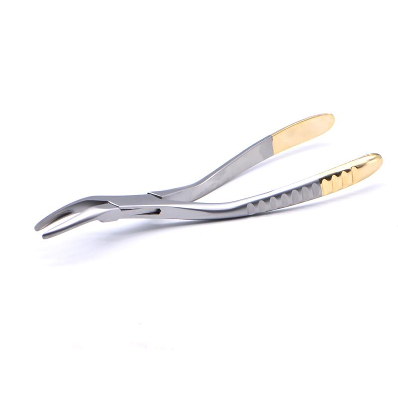 3pcs Dental Root Fragment Pliers Minimally Invasive Tooth Extraction Forceps Dentist Instrument Forcep Curved Maxillary Mandibular