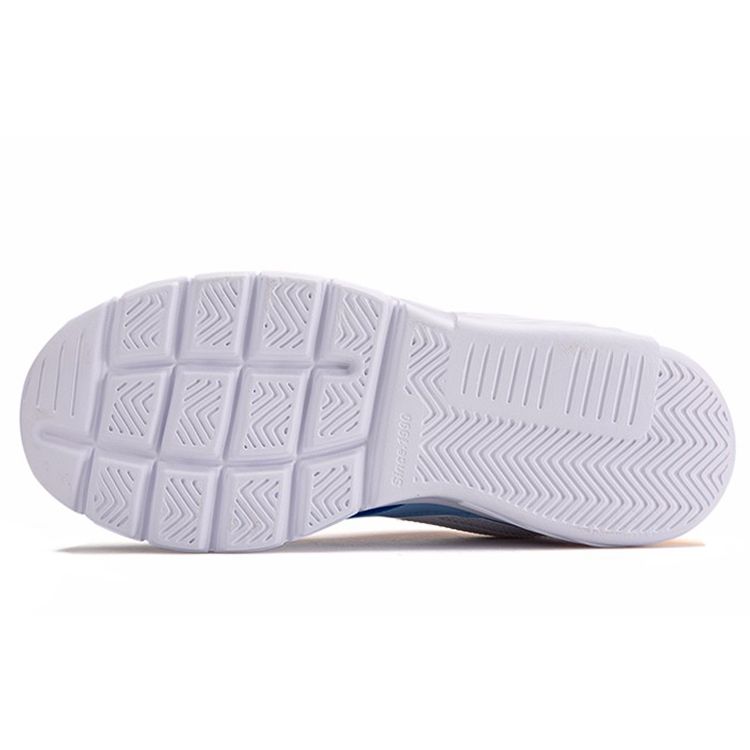 Li-Ning Retro Trend Casual Low-Top Running Shoes Unisex Sneakers White Blue AGCQ245-1