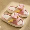 Women's Winter Non-Slip Plush Slippers - Thick-Soled, Warm Indoor Cotton Slippers
