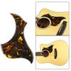 Professional Guitar Pickguard Guitar Protective Cover Guitar Protector Yellow Pattern Guitar Pickguard PVC Texture