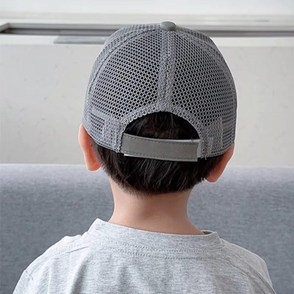 Letter Embroidery Peaked Hat Breathable Mesh Sun Hats Casual Baby Baseball Cap  Summer