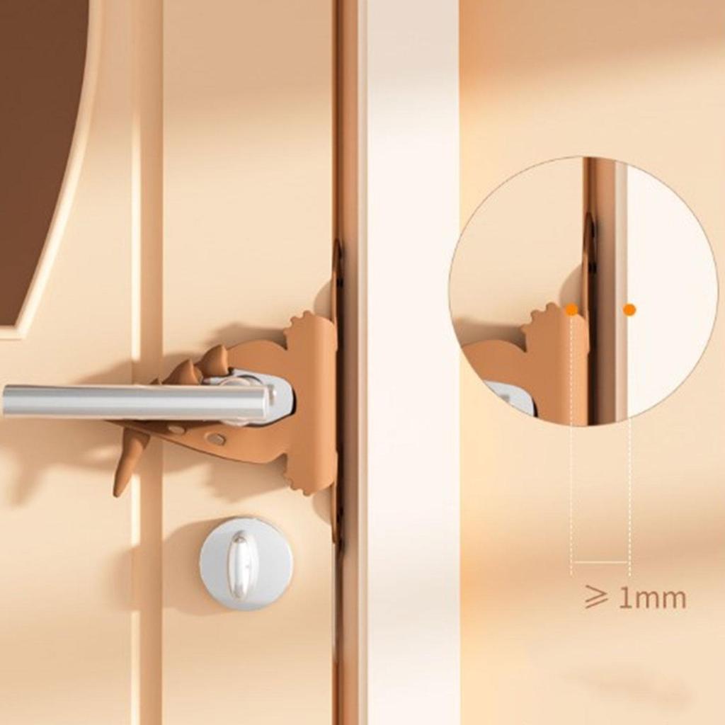 Door Silencer Cushions Quiet Closer Padded Latch Cover Colorful Pad for Baby Nursery & Light Sleepers Noise Reduction