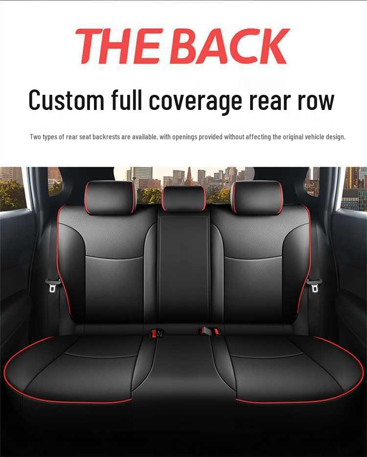 Universal All-Season Leather Seat Covers for 2026 Toyota RAV4