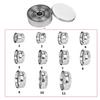 Set de Tăietoare de Prăjituri din Oțel Inoxidabil Instrument Durabil Matriță de Ștanțare Tăietor de Prăjituri pentru Copt Gătit Bucătărie Petrecere Interioară Exterioară