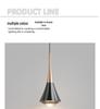 Minimalist Italian-Style Adjustable Pendant Light for Bedroom, Entryway, or Dining Room.