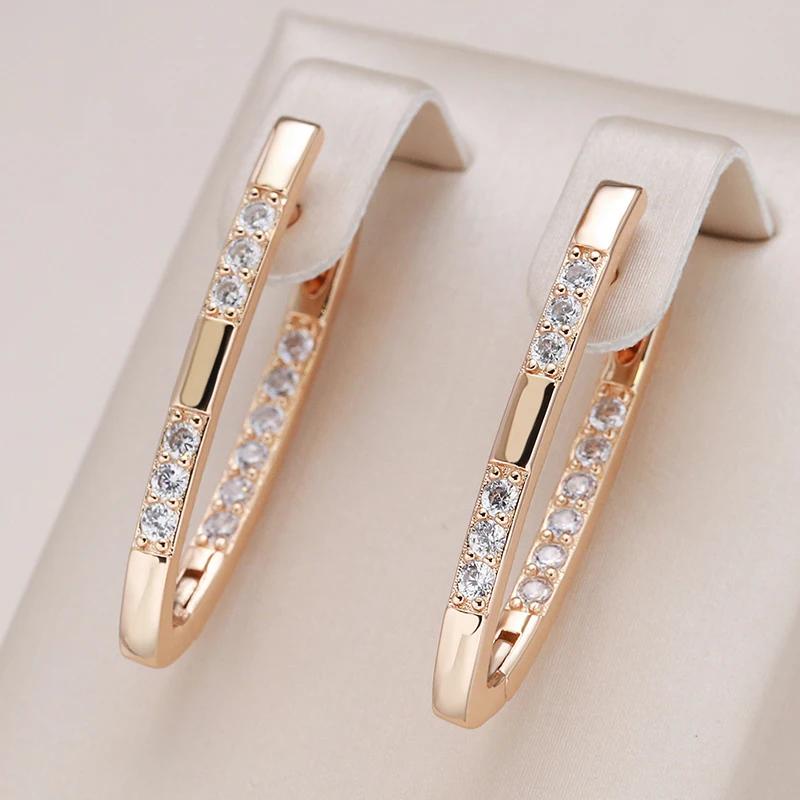 Modische V-förmige Dreieck-Tropfenohrringe für Frauen und Mädchen, Kristall-Zirkon, gerader Piercing-Schmuck, Zubehör