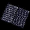 1Set Sand Table Building Making Mini Brick Silicone Mold Cement Model Brick Set