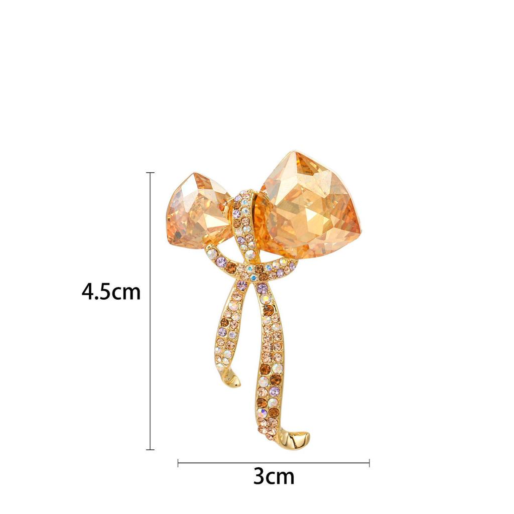 Snowflake & Butterfly Zircon Brooch with Freshwater Pearl for Women's Korean Style Suit Coat