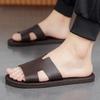 Slippers Men's Shoes Slippers Summer New Soft-soled Slippers Cross Slippers