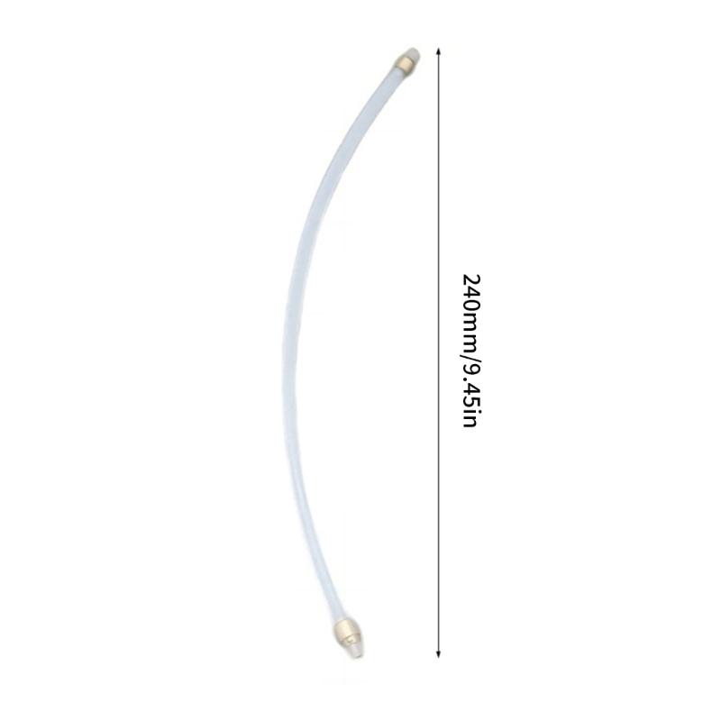 Easy Installation Silicone Tube Kitchen Appliance Part for Coffee Makers 240mm 4mm High Pressure Resistant Heat Tolerant