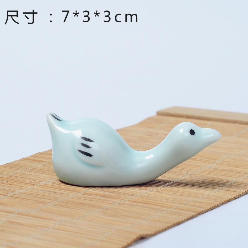2pcs/setCeramic Vegetable Shape Chopsticks Holder Chopsticks Holder Stand Practical Fashion Kitchen Tableware Chopsticks Holders