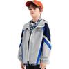 Balabala Boys' Color-Block Hooded Jacket