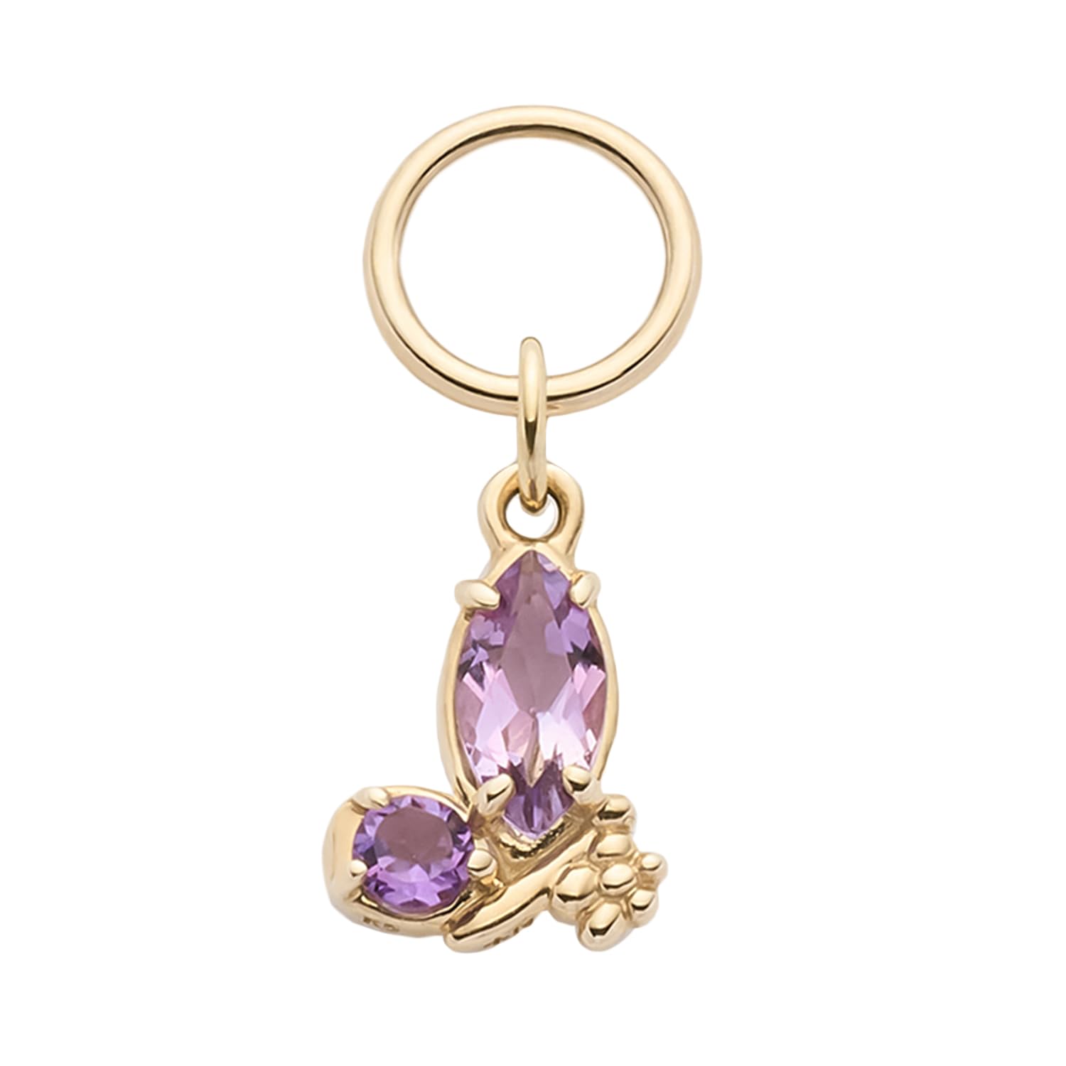 

Tiny Charm K5 Amethyst Charm 3024111700422999 [NOJESS] фіолетовий
