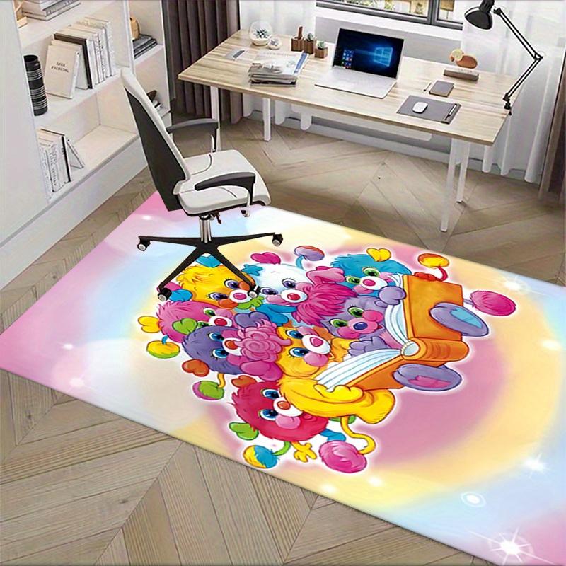 1pc Les Popples Office Carpet Soft Polyester Entrance Carpet Washable Non slip Machine Washable Indo