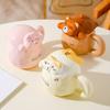 Creative Three Dimensional Cute Cartoon Ceramic Mug Girl Gift Cup Coffee Cup Water Cup Children Drinking Water Cup