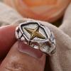Original Design Retro Cross Star Thai Silver Unisex Rings Body  For Women Men New Year Gifts No Fade Cheap