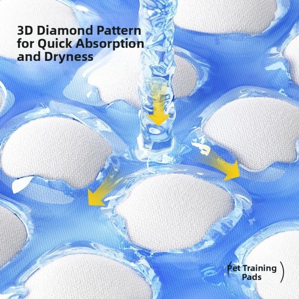 Disposable Dog Diapers Quick-Absorbing Water-Absorbent Pads New Pet Cage Diaper for Kitten Puppy