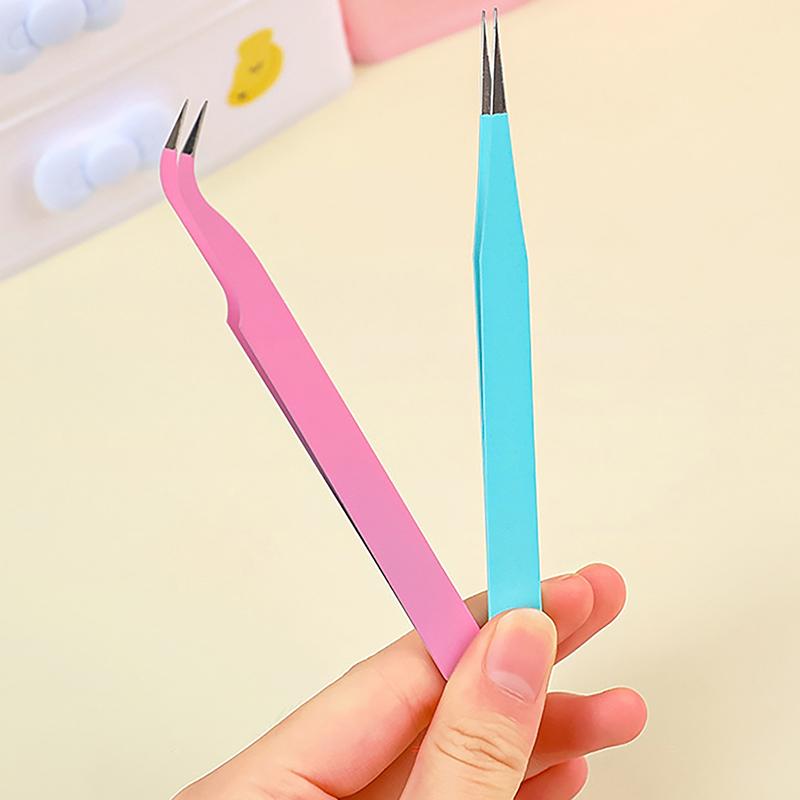 2 buc/set pensete antistatice din oțel inoxidabil cu cot și drepte pentru bucătărie, decorare tort, mucegai, Sugarcraft, instrument