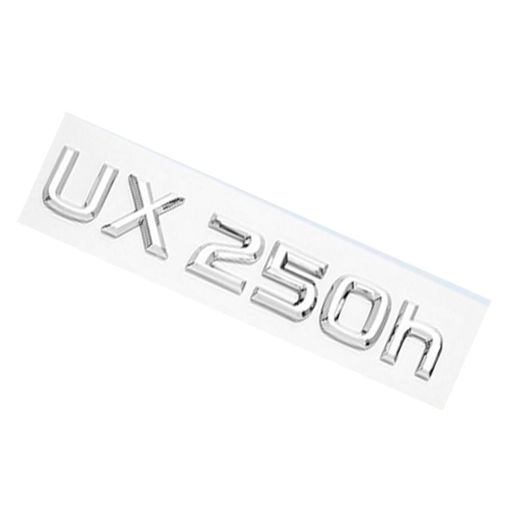 3D ABS Car Trunk Luggage Letter For Lexus UX200 UX250H UX260H HYBRID Logo Sticker Accessories Adhesives Badge Style Stickers