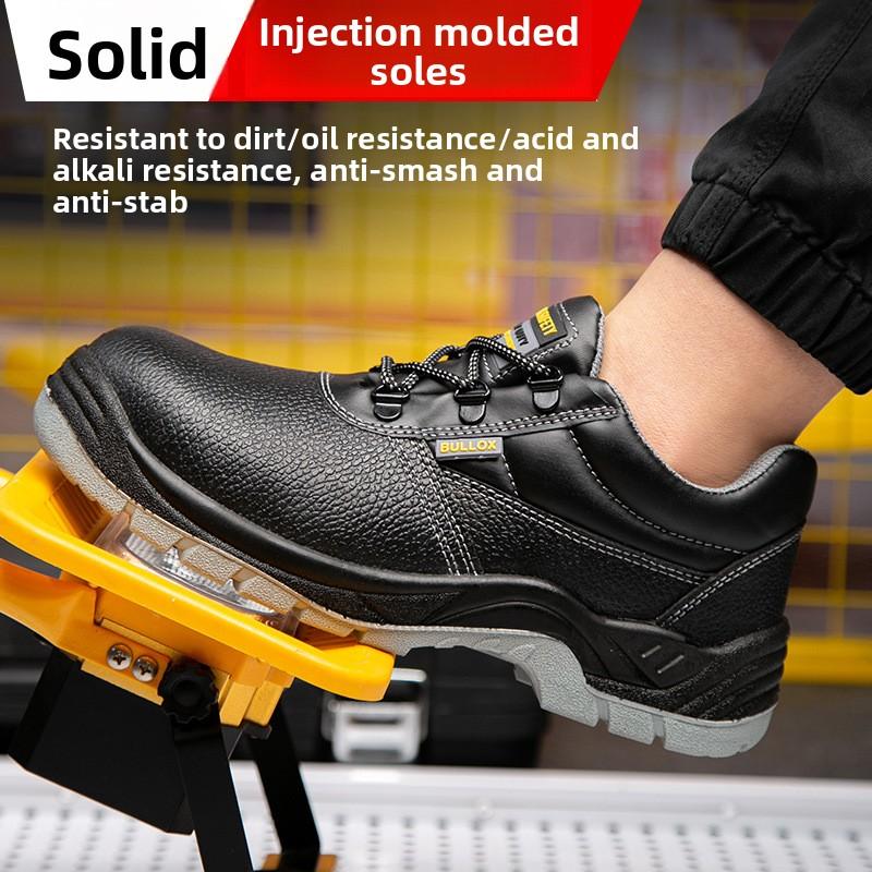 Men's Safety Shoes Anti-puncture Working Sneakers Insulated Work Shoe Breatheable Men Shoes Lightweight Men's Work Shoes36-46