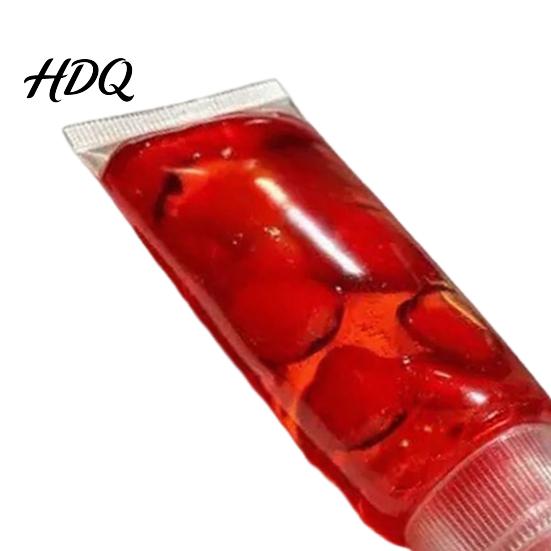 Hand Exercise Toy Stress Relief Toothpaste Tube Toy, Slow Rising Clear Squeeze Portable Ball Anxiety Reduction Relaxation for Home Office Classroom