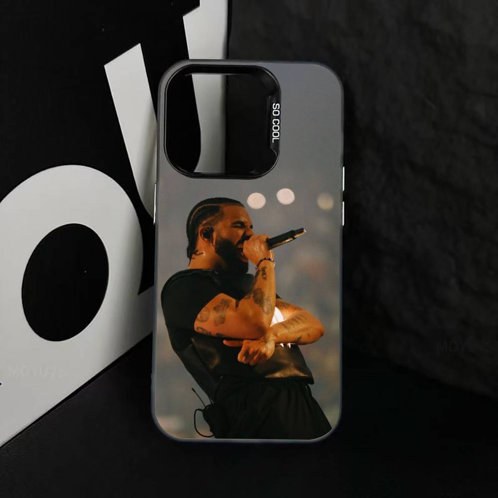 

D-Drake S-Style Views Phone Case For iPhone 17,16,15,14,13,12,11 Plus,Pro Max,XS,Colorful Silver Phone case Funda Cover iPhone15plus