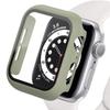 Glass+Matte Watch Cover for Apple Watch Case 45 41 44 40mm 42mm 38mm Bumper+Screen Protector for Iwatch SE 9 8 7 6 5 4 3 2 Cover