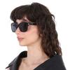 Emporio Armani Dark Grey Square Ladies Sunglasses Ea4209f 605187 56