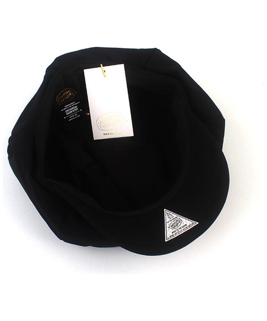 Yunibeosyeolkemiseuteuli Ct Black Loose Fit Newsboycap
