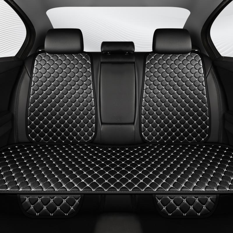 New Car Seat Cushion Universal Comfort Breathable Leather Diamond Grid Single Seat Multi-Pack Universal Vehicle Seat Pad