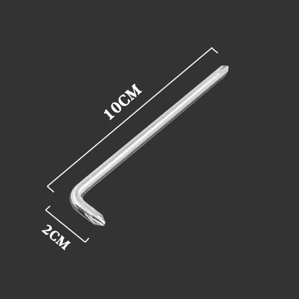 3PCS/Set Hand Tool PH0 PH1 PH2 For Fender Narrow Space Elbow Bend L-Type Double Headed Screwdriver Set Screwdriver