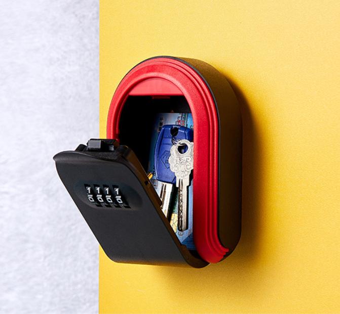 Schlüsselkasten Zahlenschloss Schlüsselaufbewahrung Passwortbox Kunststoff Passwortschlüsselkasten