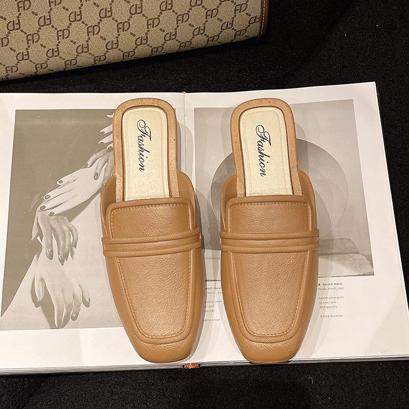 

Новые сандалии с завязками на голове, женская мода, летняя одежда, универсальная обувь, популярные одинарные туфли, французская женская обувь, летняя обувь 40-41 [one size smaller]