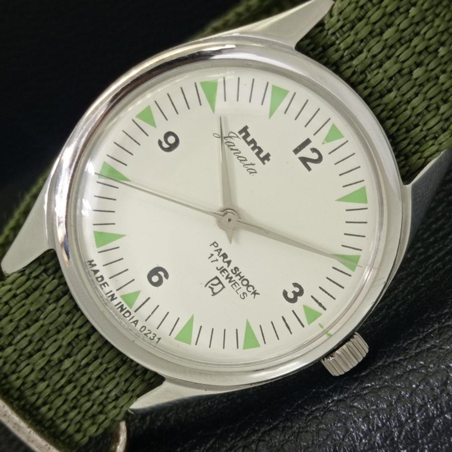 

HMT JANATA INDINA MENS HAND-WINDING WHITE DIAL WATCH a430275-2 R102-a430275