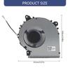 Replacement CPU Cooling Fan Notebook Cooling Metal Heat Dissipation Fan for X515 X515DA Laptop Notebook Accessories