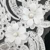 Lace Three-Dimensional Flower Bead Clothing To Flower Accessories, Handmade Diy Wedding Dress Decoration Fashion Accessories