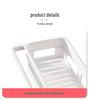 Punch-Free Kitchen Dishcloth & Soap Storage Rack