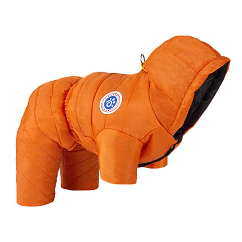 

Водонепроницаемая куртка для собак среднего размера, одежда для щенков, толстовки с капюшоном, пальто, комбинезон для чихуахуа, пудель, ши-тцу, комбинезон, костюмы для домашних животных XL оранжевый